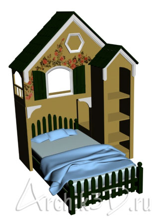 Кровать - домик