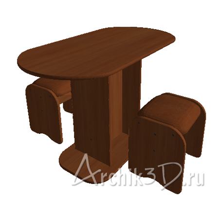стол и стул для кухни