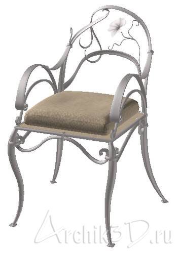 кованый стул