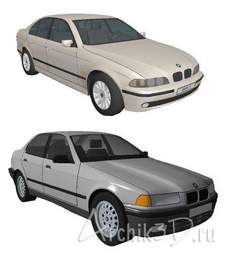 BMW 5 и BMW 325 